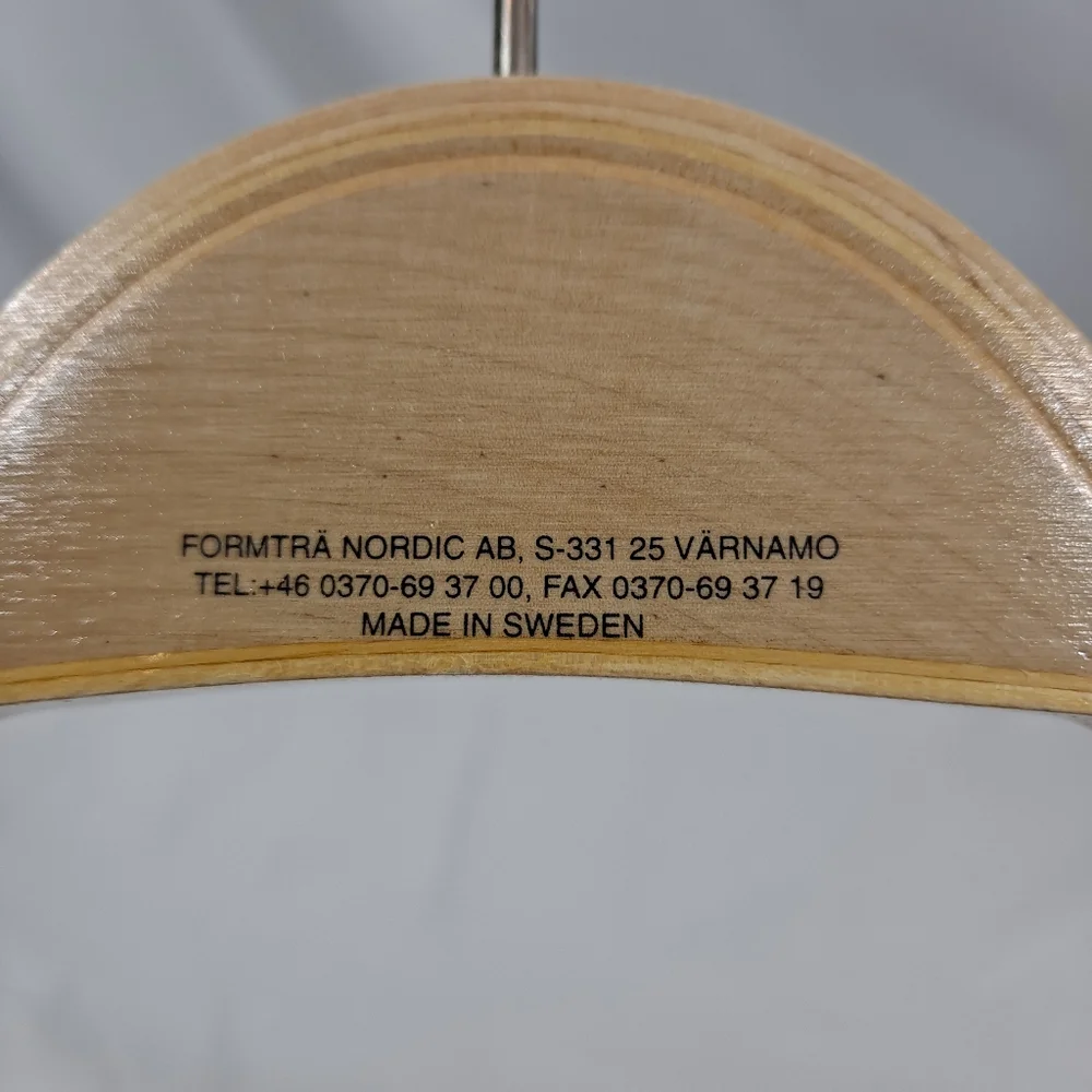 Intercontinental Hotel Paris Wooden Hanger